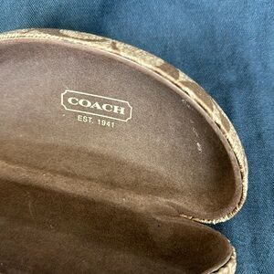Coach sunglasses case